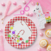 Sugar Plums Holiday Pappteller (Party)