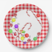 Sugar Plums Holiday Pappteller (Vorderseite)