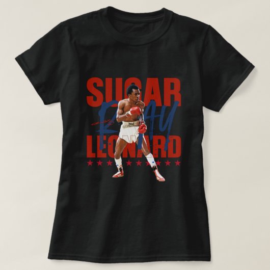Sugar Ray Leonard T-Shirt (Design vorne)