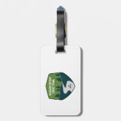 Sugar River Staat Trail Wisconsin Gepäckanhänger (Rückseite vertikal)