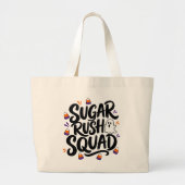Sugar Rush Squad Halloween-Korn Jumbo Stoffbeutel (Vorne)