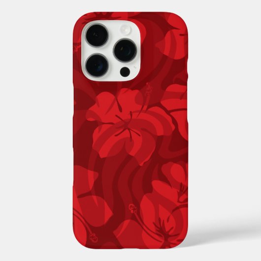 Sugar Shack Hawaiian Hibiskus Red Case-Mate iPhone Hülle (Rückseite)