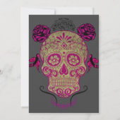 Sugar Skull 1.0 Einladung (Rückseite)