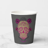 Sugar Skull 1.0 Pappbecher (Vorderseite)