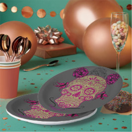 Sugar Skull 1.0 Pappteller