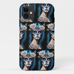 Sugar Skull Art - Atemberaubende Frau Case-Mate iPhone Hülle