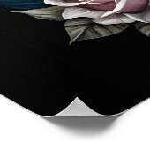 Sugar Skull Art - Atemberaubende Frau Poster (Ecke)