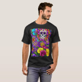 Sugar Skull Art - Día de los Muertos T-Shirt (Vorne ganz)