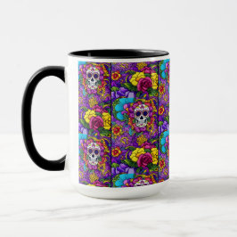 Sugar Skull Art - Día de los Muertos Tasse