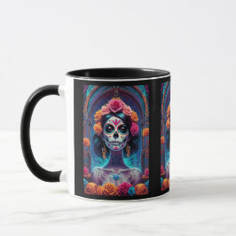 Sugar Skull Art - Embraise the Elegante Tasse
