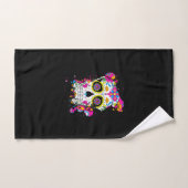 Sugar Skull Art Handtuch (Handtuch)