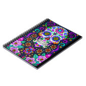 Sugar Skull Art - Leben im Tod Notizblock (Linke Seite)