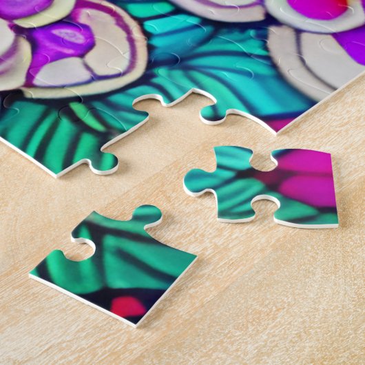 Sugar Skull Art - Leben im Tod Puzzle (Seite)