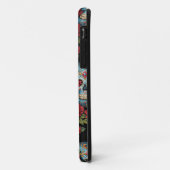 Sugar Skull Art - Lebhafte blaue Tradition Case-Mate iPhone Hülle (Hinten/Links)