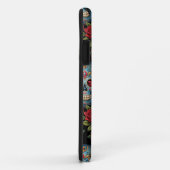 Sugar Skull Art - Lebhafte blaue Tradition Case-Mate iPhone Hülle (Hinten/Rechts)