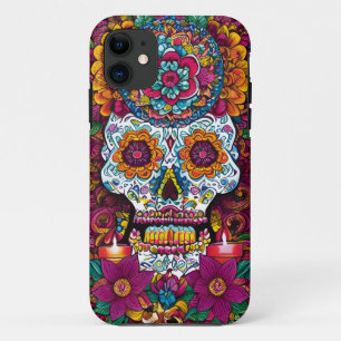 Sugar Skull Art - Lebhafte Traditionen Mexikos Case-Mate iPhone Hülle
