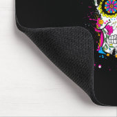 Sugar Skull Art Mousepad (Ecke)