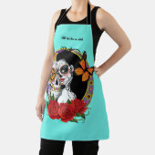 Sugar Skull Art Nouveau Schürze (InSitu)