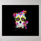 Sugar Skull Art Poster (Vorne)