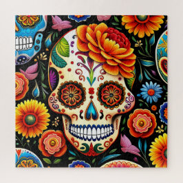 Sugar Skull Art Puzzle