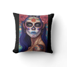Sugar Skull Art - Rose und Romantik