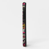 Sugar Skull Art - Top Hut und Sonnenblume Calavera Case-Mate iPhone Hülle (Hinten/Links)