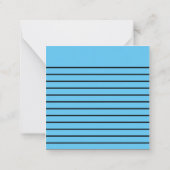 Sugar Skull Birthday Boy Mitteilungskarte (Rückseite)