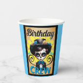 Sugar Skull Birthday Boy Pappbecher (Vorderseite)