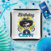 Sugar Skull Birthday Boy Pappteller (Party)