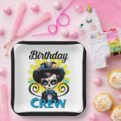 Sugar Skull Birthday Boy Pappteller (Party)