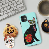 Sugar Skull Black Cat Case-Mate iPhone Hülle