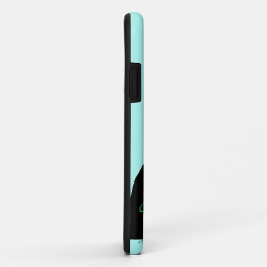 Sugar Skull Black Cat Case-Mate iPhone Hülle (Hinten/Rechts)