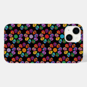Sugar Skull Blume Case-Mate iPhone Hülle (Rückseite (Horizontal))