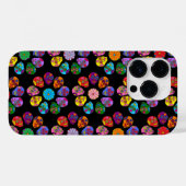 Sugar Skull Blume Case-Mate iPhone Hülle (Rückseite (Horizontal))
