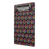 Sugar Skull Blume Mini Klemmbrett (Gewinkelt2)
