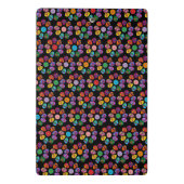 Sugar Skull Blume Mini Klemmbrett (Rückseite)