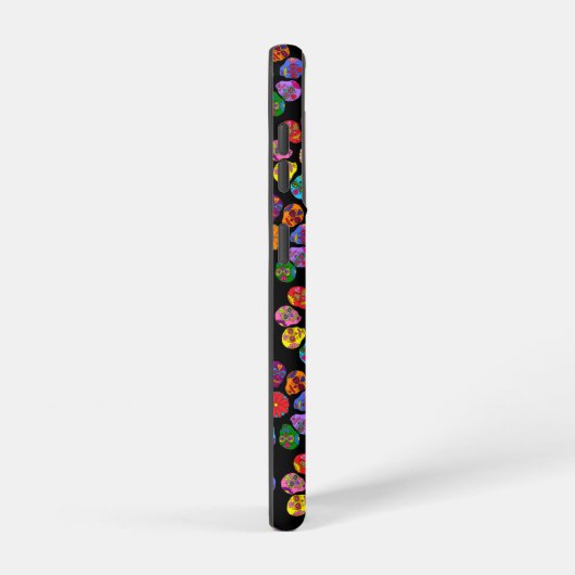 Sugar Skull Blume Samsung Galaxy Hülle (Rechte Seite)