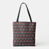 Sugar Skull Blume Tasche (Rückseite)