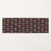 Sugar Skull Blume Yogamatte (Vorderseite (Horizontal))
