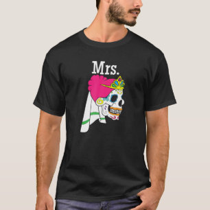 Sugar Skull Brautparty Design Mexican Weddi T-Shirt