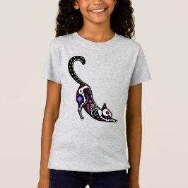 Sugar Skull Calavera Cat I T-Shirt