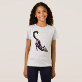 Sugar Skull Calavera Cat I T-Shirt (Vorne ganz)