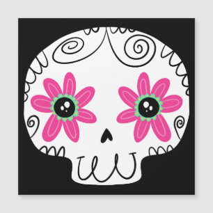 Sugar Skull Calaverita Tag des Toten Schlüsselanhä Magnetkarte