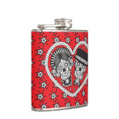 Sugar Skull Couple Flachmann (Rechts)