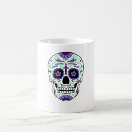 Sugar Skull Day of the Dead Día de Muertos Kaffeetasse