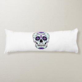 Sugar Skull Day of the Dead Día de Muertos Seitenschläferkissen