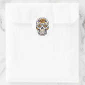 Sugar Skull Day of the Dead Sticker (Tasche)