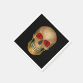 Sugar Skull Dead Voodoo Zombie Cocktail Napkins Serviette (Ecke)