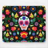 Sugar Skull, Dia de los Muertos #18 Mousepad (Vorne)