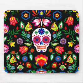 Sugar Skull, Dia de los Muertos #18 Mousepad